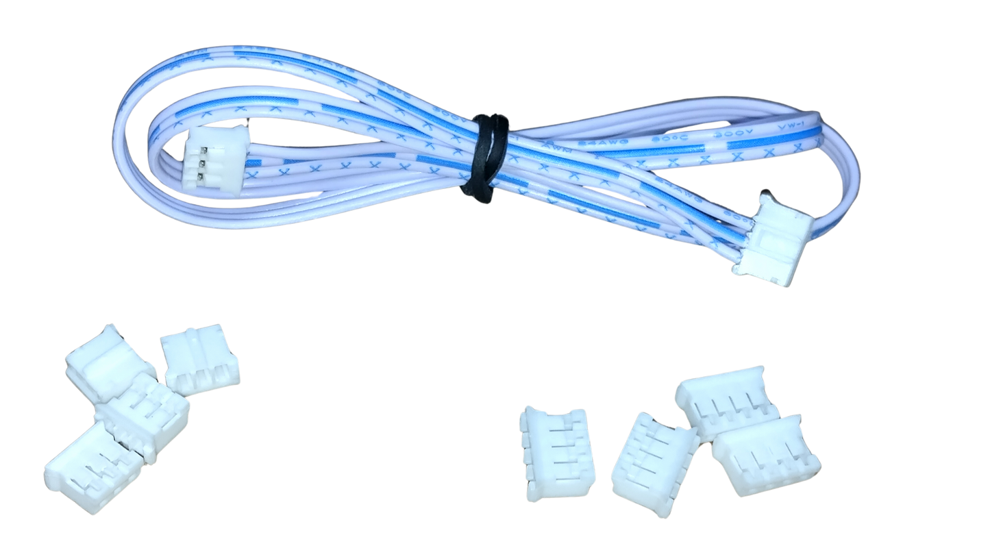 JST-PH 3 Core 3 pin to 4 pin