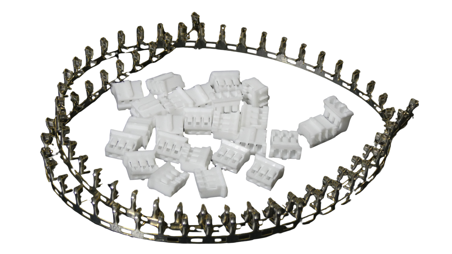 JST PH Male (3/4 Pin) (25 Pack)