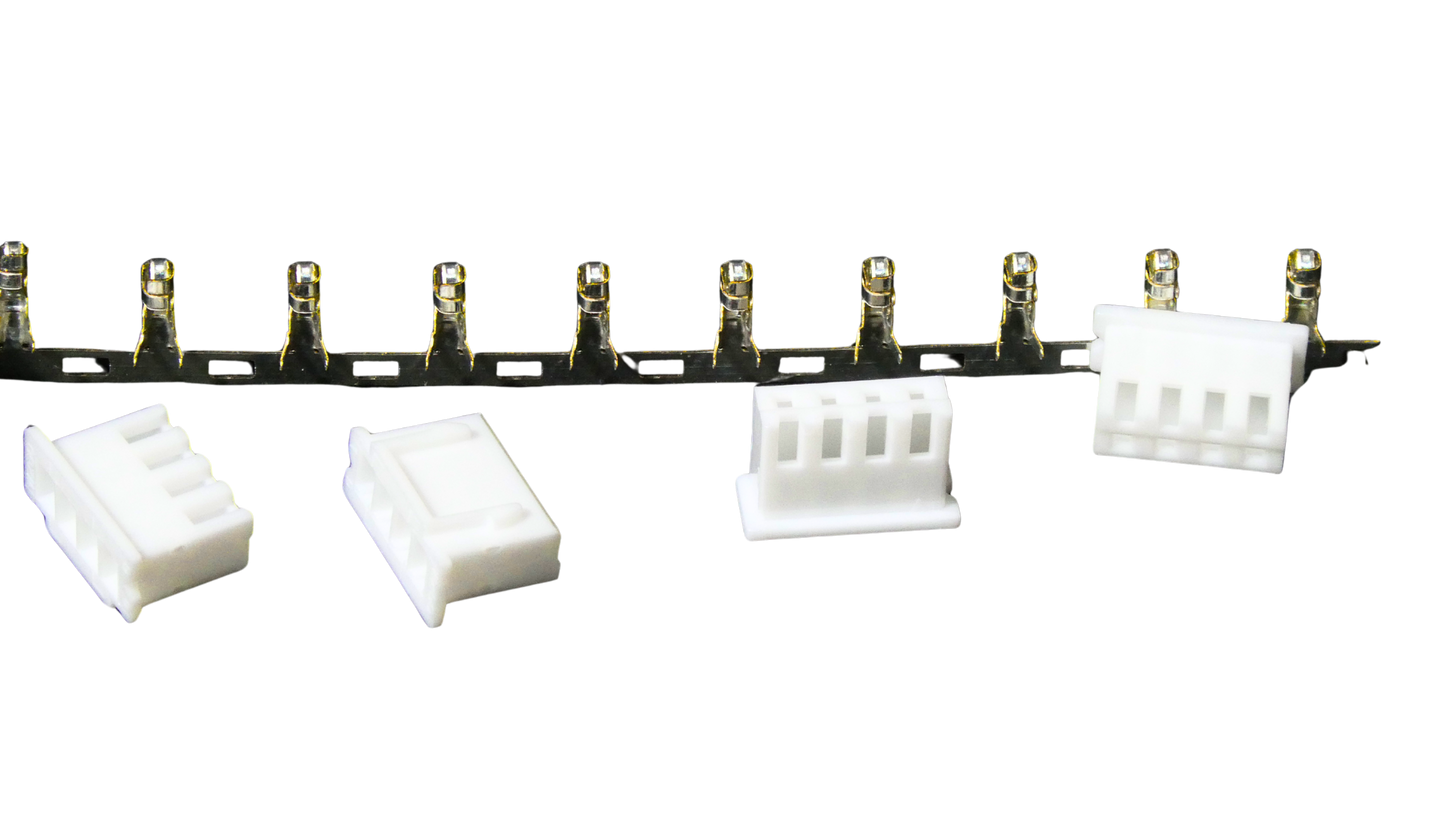 JST XH Male (4 pin) (25 Pack)