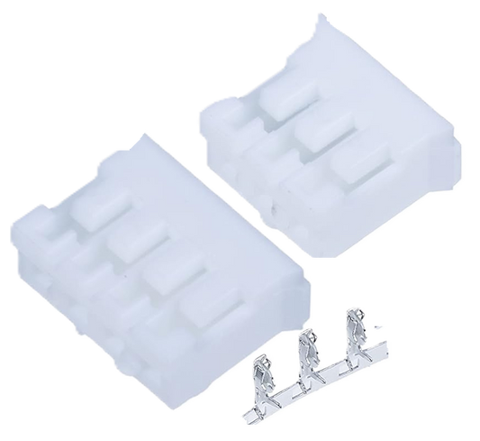 JST PH Male (3 Pin) (25 Pack)