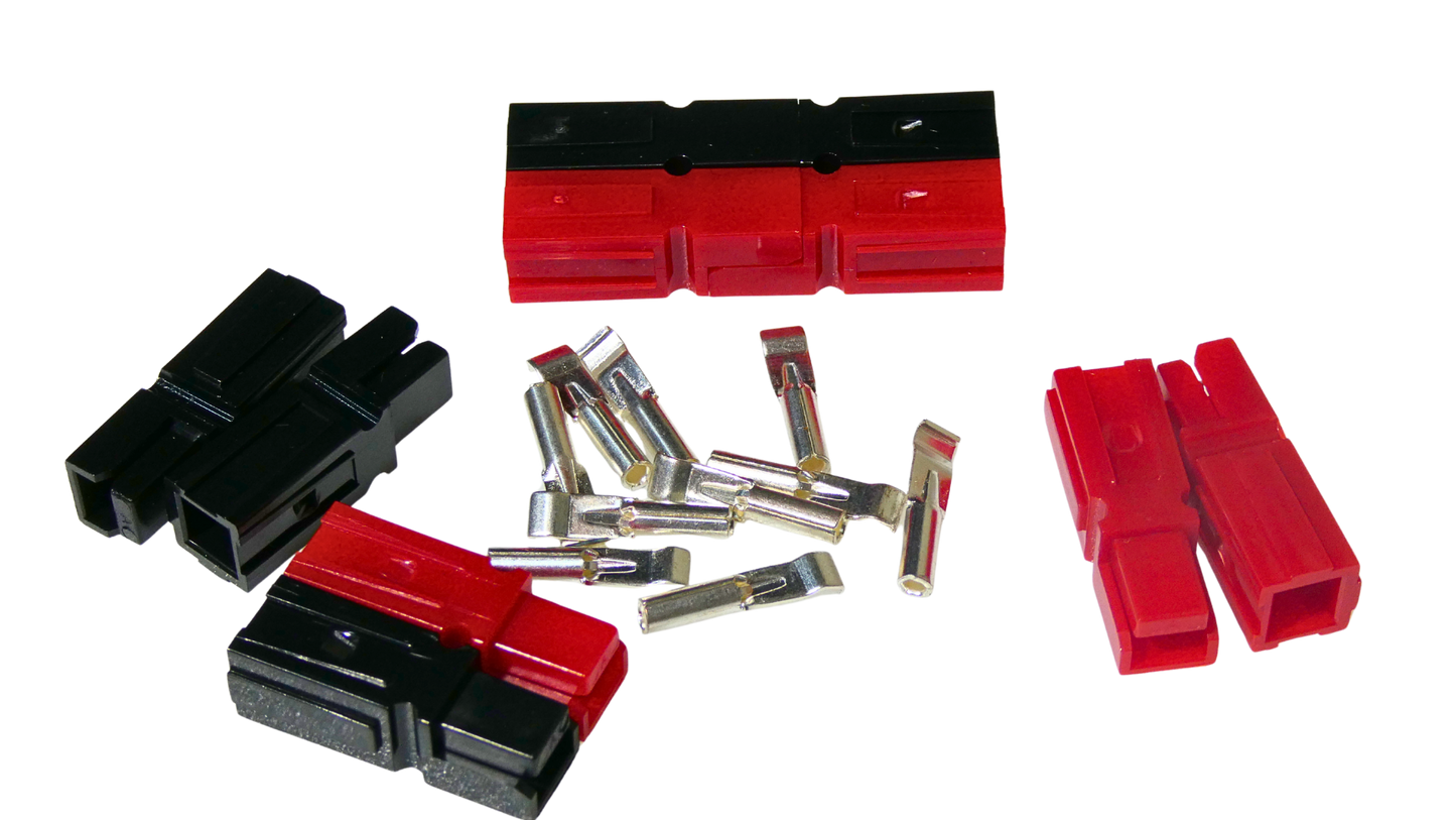 Powerpole 30A Connectors (Red and Black 10 pack)